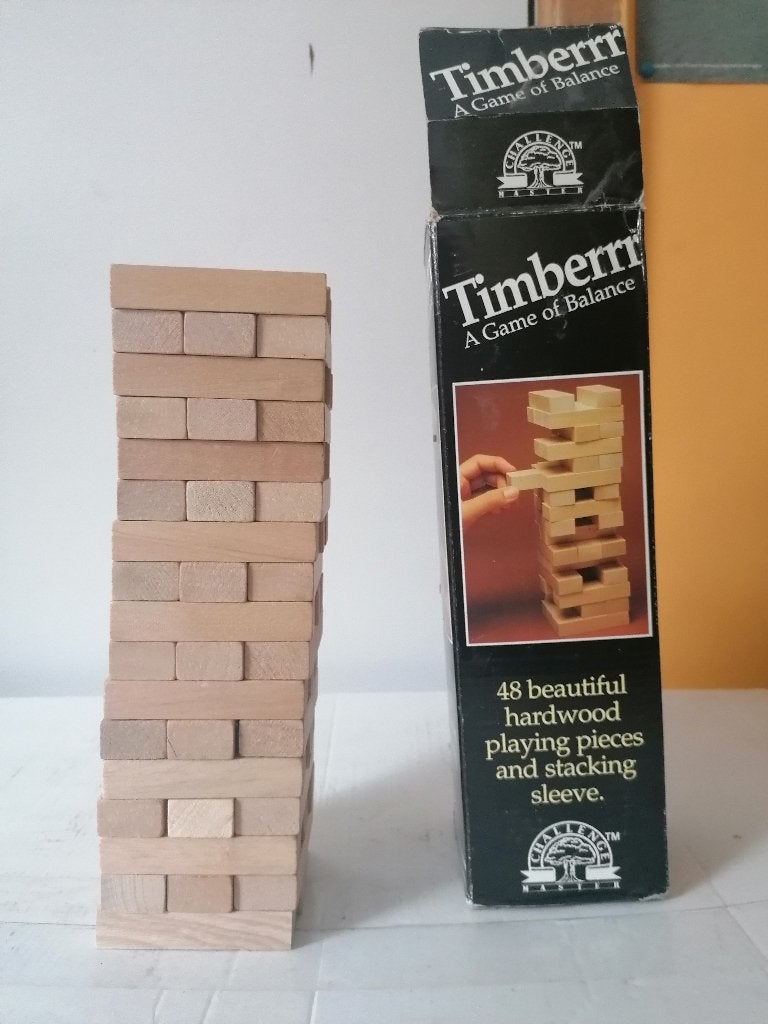 Timberrr - tour infernale en bois, Enfants & Bébés, Jouets | Blocs de construction, Enlèvement ou Envoi, Comme neuf, Autres marques