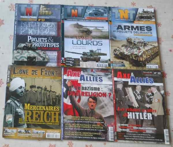 Lot magazines militaria modélisme histoire de la 2GM, Verzamelen, Ophalen, Boek of Tijdschrift