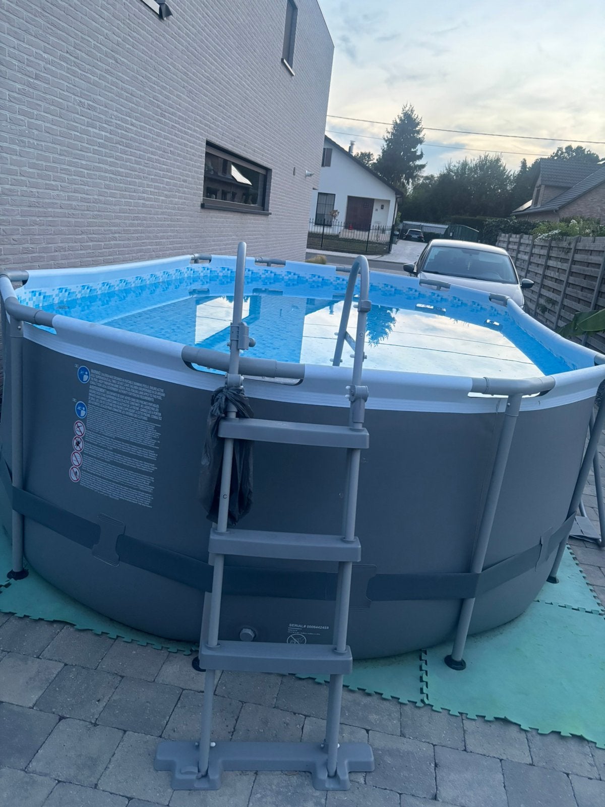 Zwembad met zandfilterpomp en toebehoren te koop, Tuin en Terras, Ophalen, Gebruikt