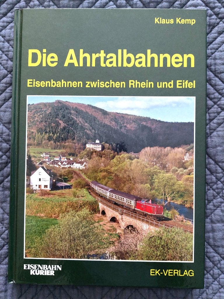 Die Ahrtalbahnen EK Verlag, Collections, Trains & Trams, Enlèvement ou Envoi, Comme neuf, Train, Livre ou Revue