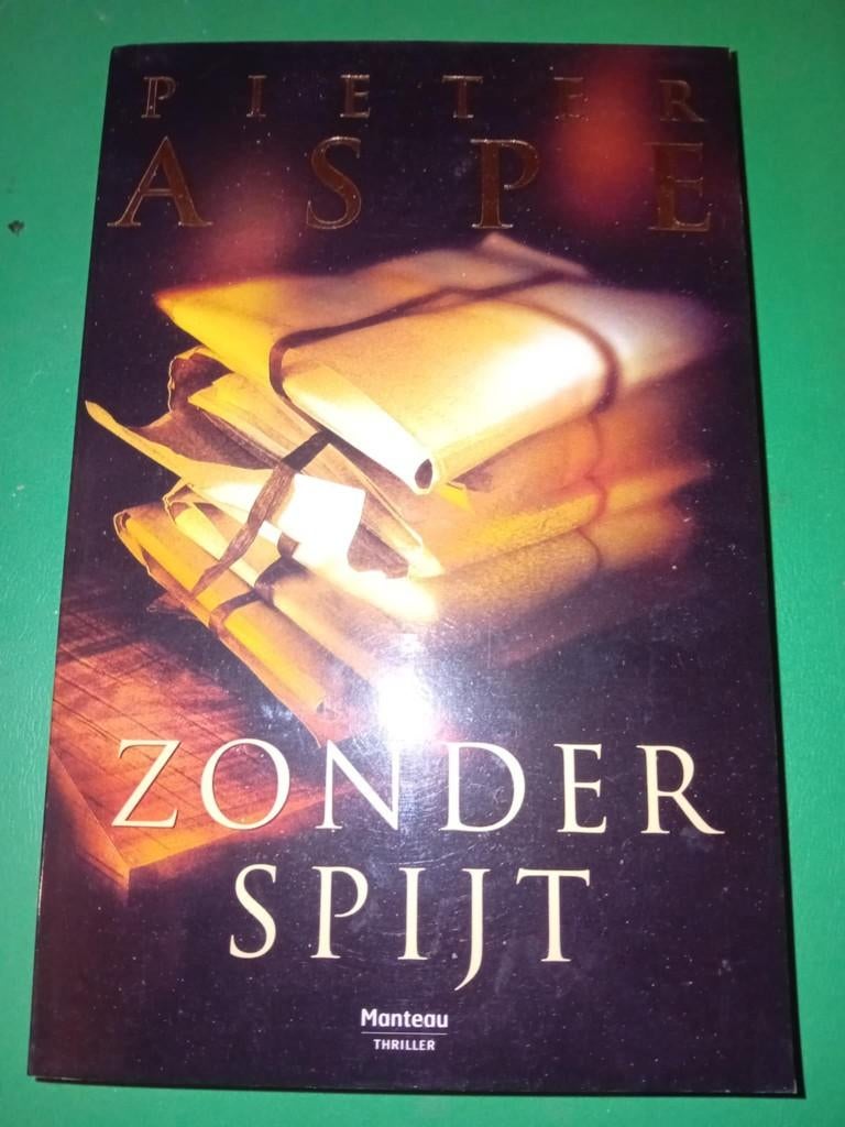boek pieter aspe zonder spijt, Boeken, Thrillers, Pieter Aspe, Ophalen of Verzenden, Zo goed als nieuw, Nederland