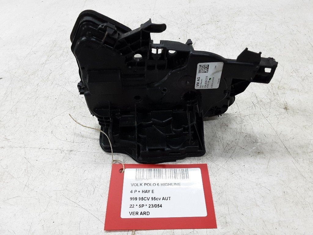 SERRURE DE PORTE ARRIÈRE DROITE Polo VI (AW1) (10A839016), Autos : Pièces & Accessoires, Volkswagen, Volkswagen AG, Utilisé, Kundenbetreuung@volkswagen.de