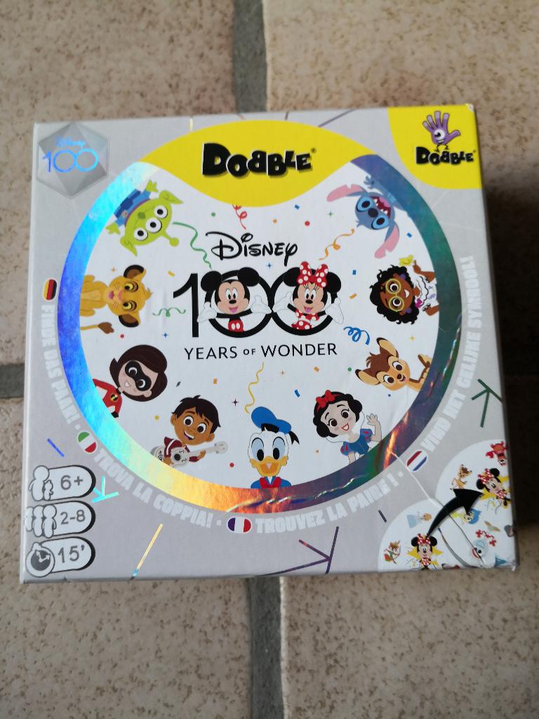 Dobble - 100 jaar Disney editie, Enlèvement