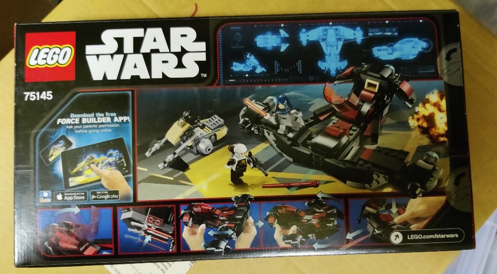 LEGO Star Wars Eclipse Fighter (setnummer 75145), Collections, Enlèvement ou Envoi, Neuf