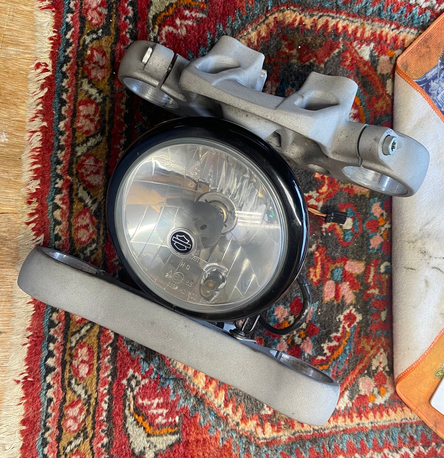 Harley Davidson Complete Set Balhoofd XR1200, Motoren, Ophalen of Verzenden, Gebruikt
