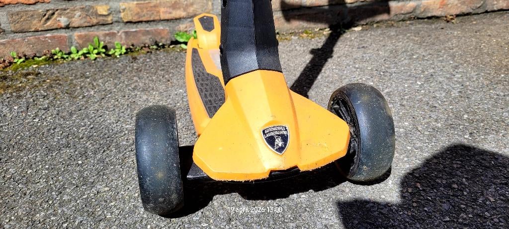Kinderstep Lamborghini, Ophalen, Zo goed als nieuw, Gewone step, Lamborghini
