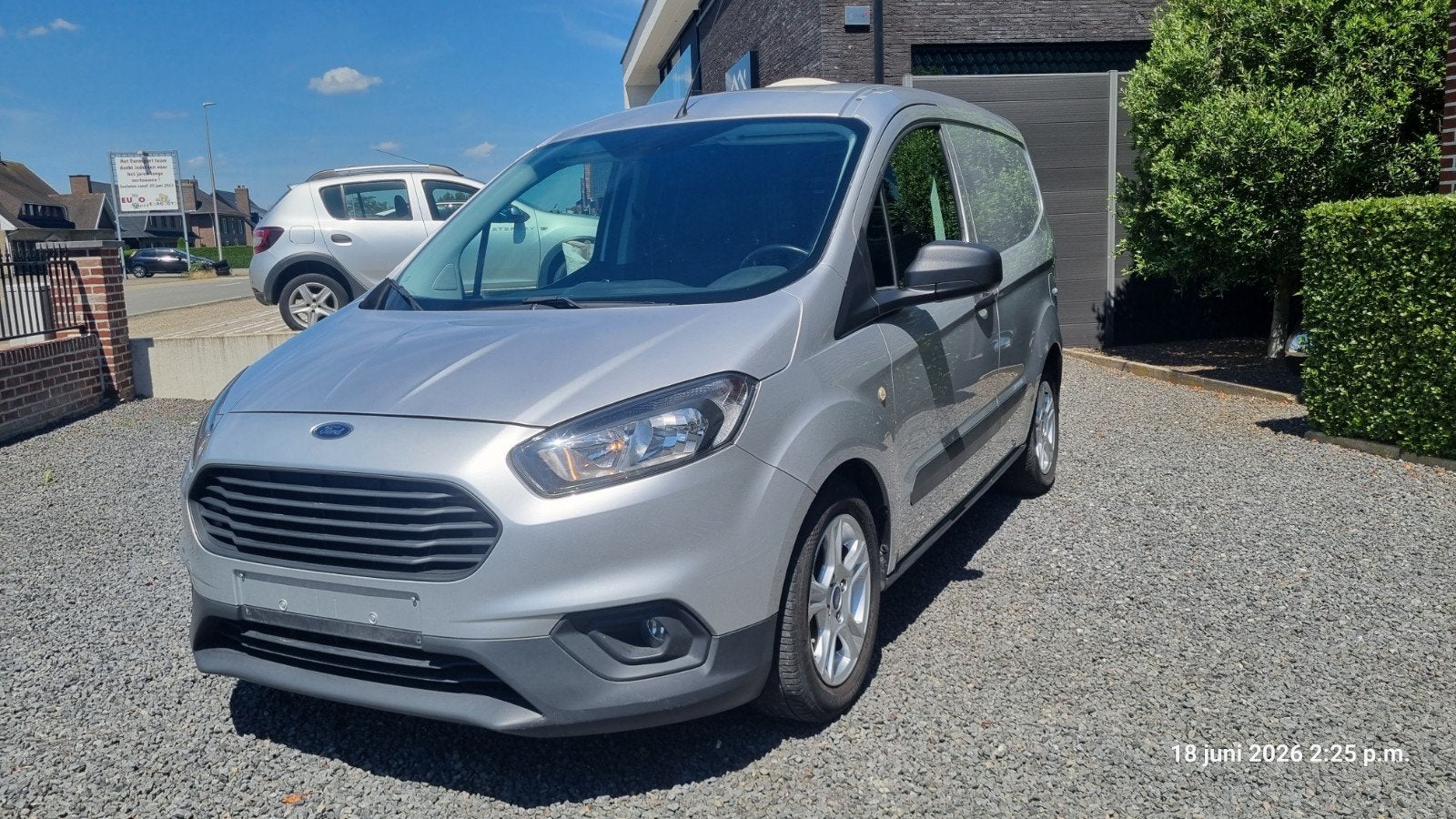 Ford transit courier 15 diesel 2021 in zeer goede staat., Start-stop-systeem, 4 cilinders, Bedrijf, 5 deurs