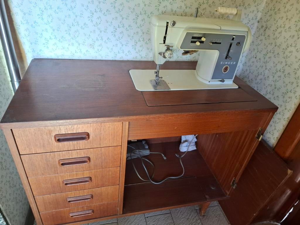 Naaimachine, Ophalen