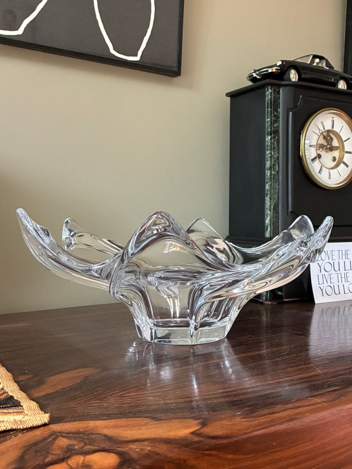 XL Cristal de Sèvres, Enlèvement ou Envoi, Comme neuf, Verre, Moderne