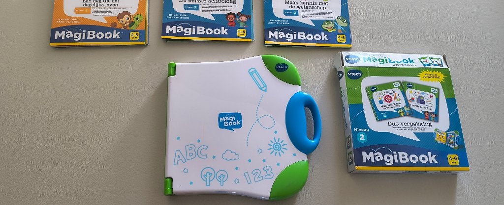 Magibook vtech, Enlèvement ou Envoi, Utilisé, 2 à 4 ans