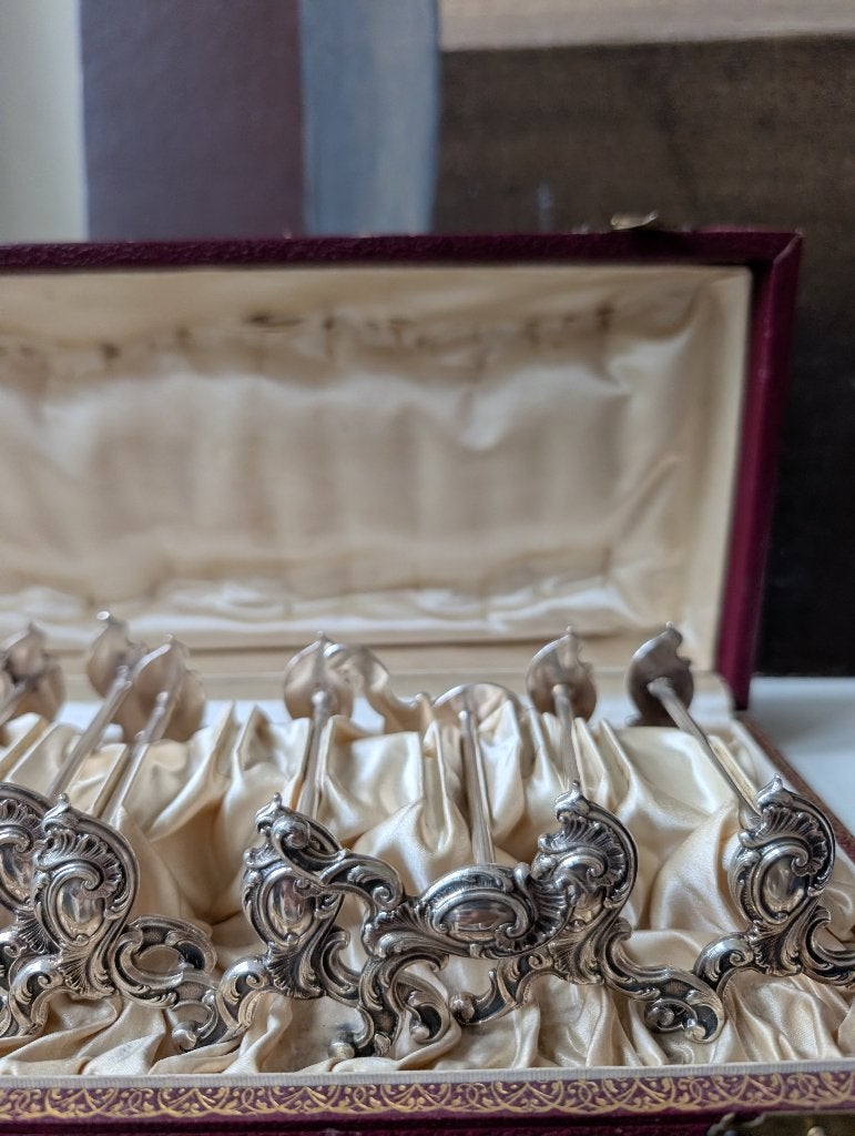 Porte couverts en argenterie, Antiquités & Art, Enlèvement, Argent