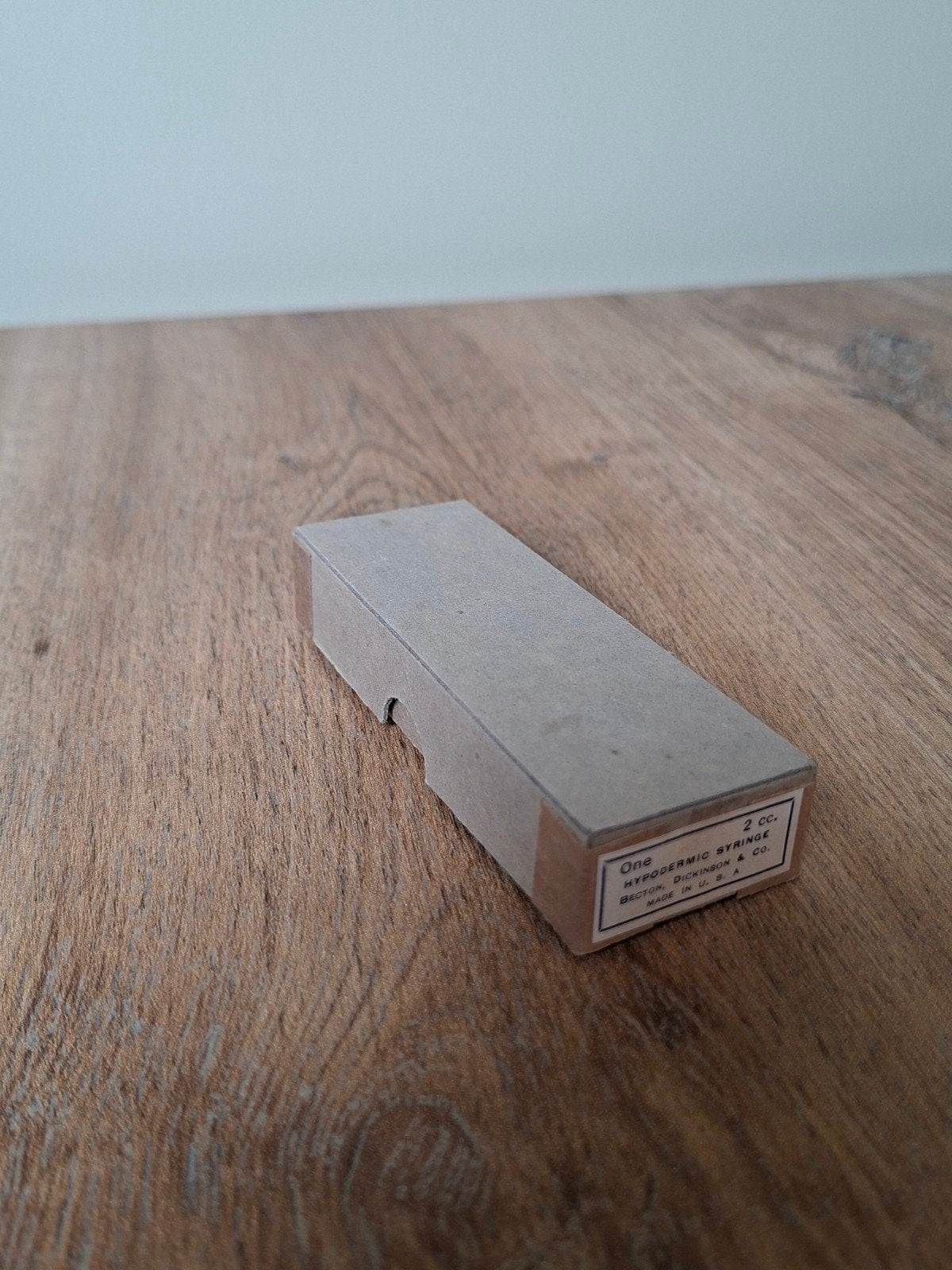 Seringue hypodermique médicale américaine WW2 2CC, Collections, Enlèvement ou Envoi