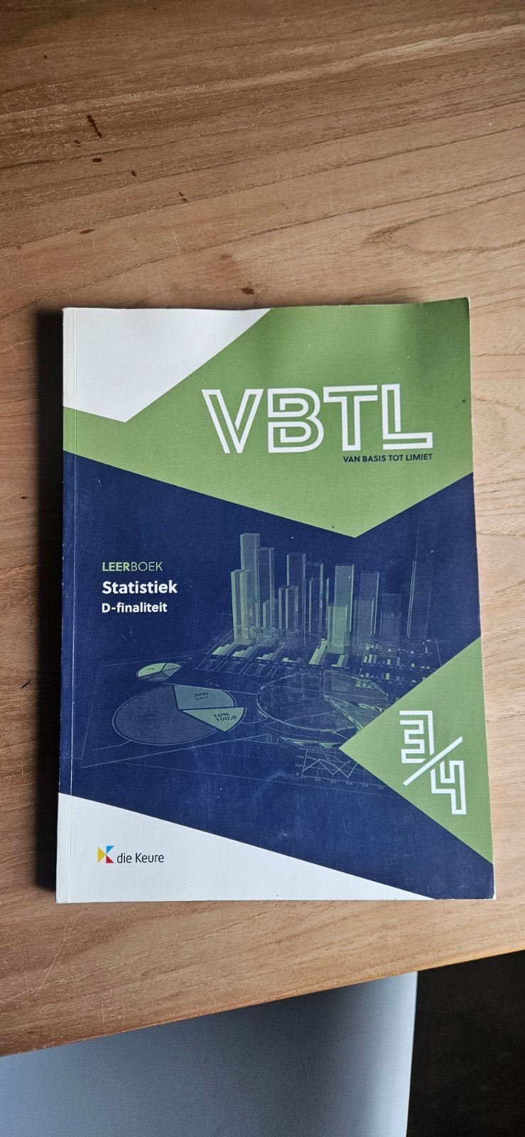 VBTL 3/4 – leerboek statistiek , Ophalen of Verzenden, Nederlands