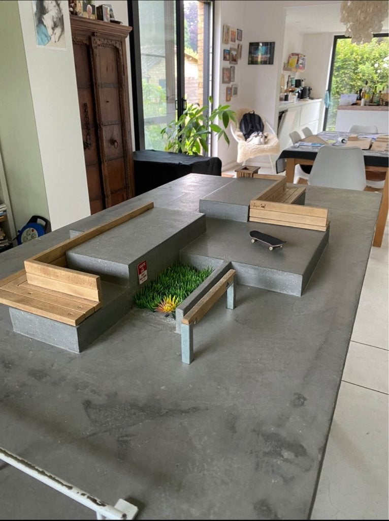 Fingerboard tafel (Stoned Obstacles), Enlèvement, Utilisé