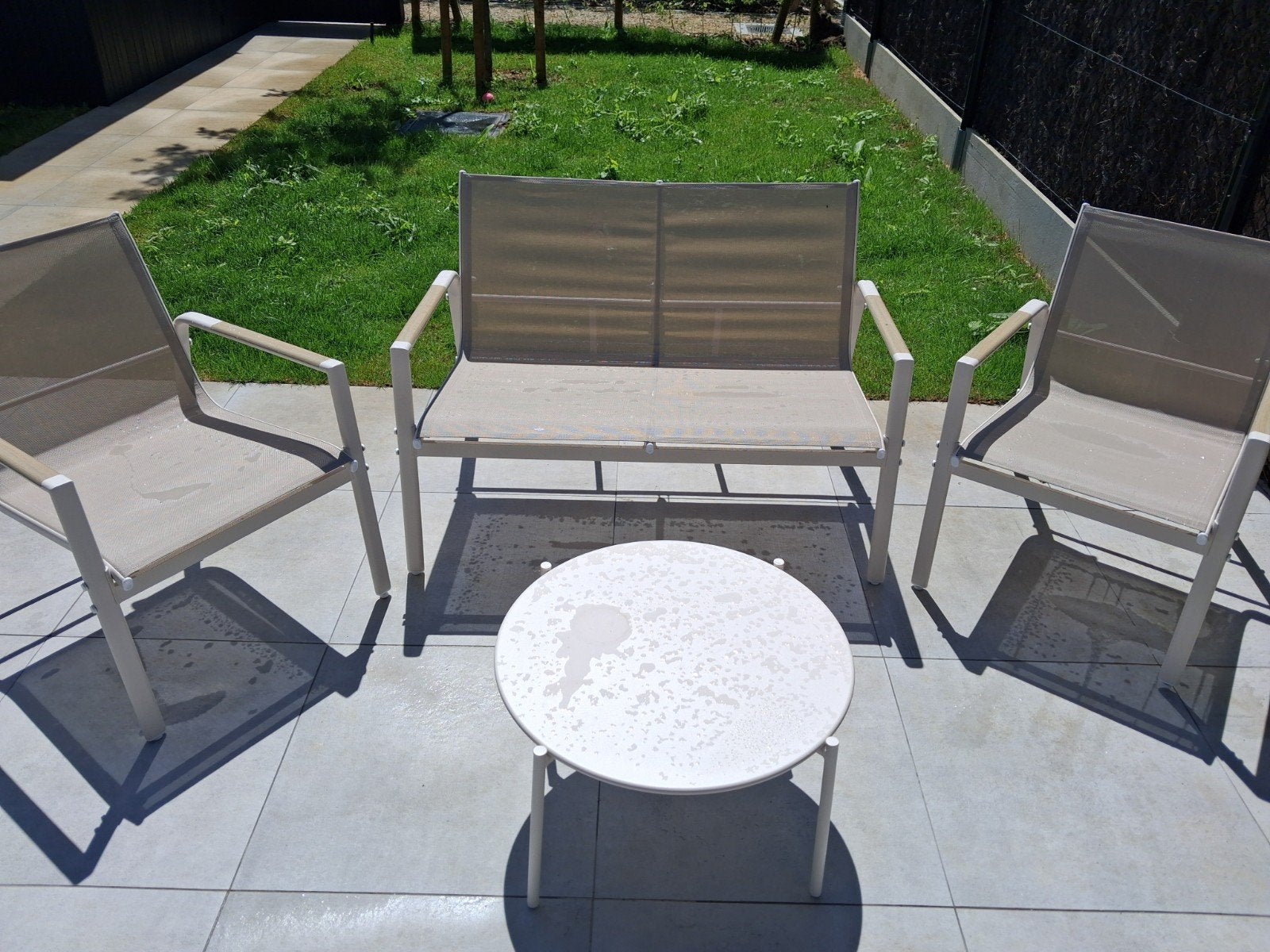 Loungeset 4 personen, Ophalen, Loungeset