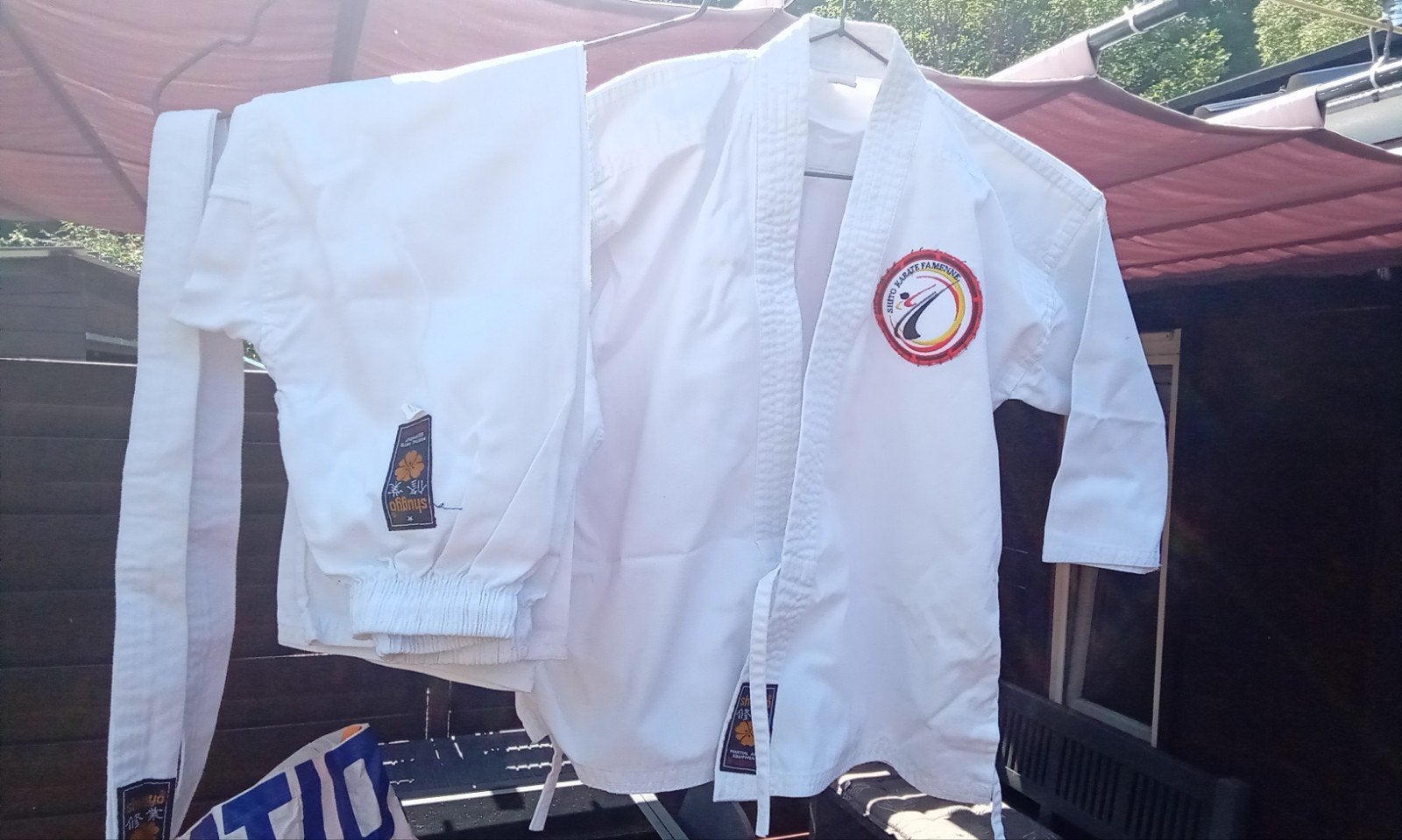 Kimono voor kinderen 120, Ophalen