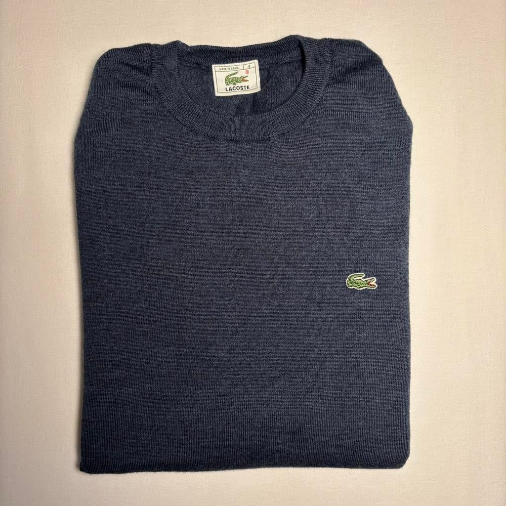 Lacoste sweater marineblauw XL, Kleding | Heren, Truien en Vesten, Ophalen of Verzenden, Zo goed als nieuw, Maat 56/58 (XL), Blauw