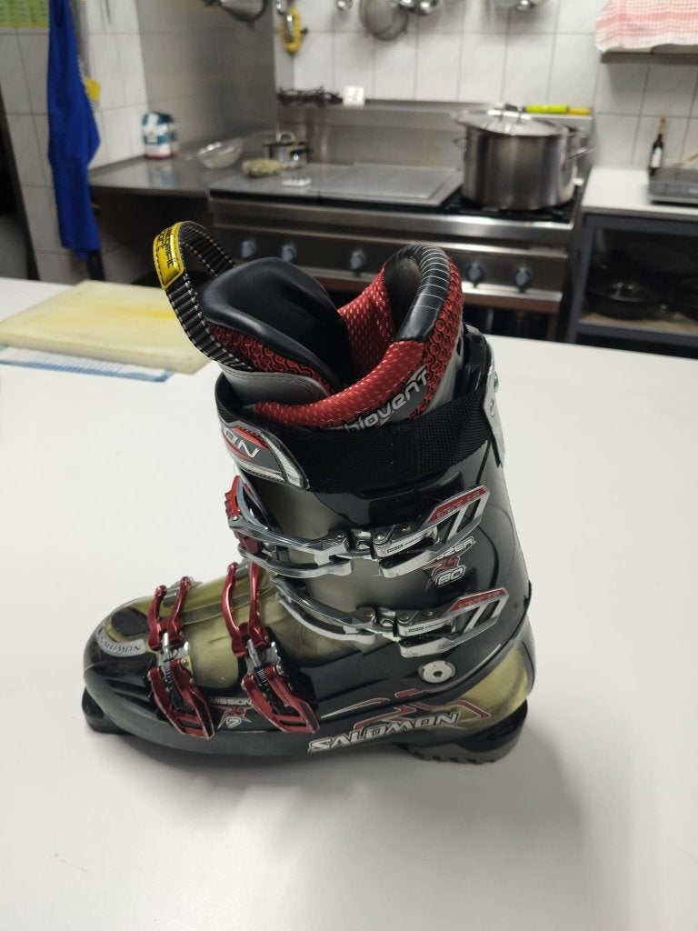 Salomon Mission 6 skibotten maat 29.0, Sports & Fitness, Salomon, Enlèvement, Utilisé, Chaussures