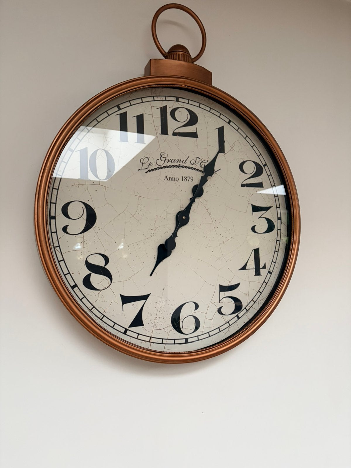 Wandklok, Enlèvement, Comme neuf, Horloge murale
