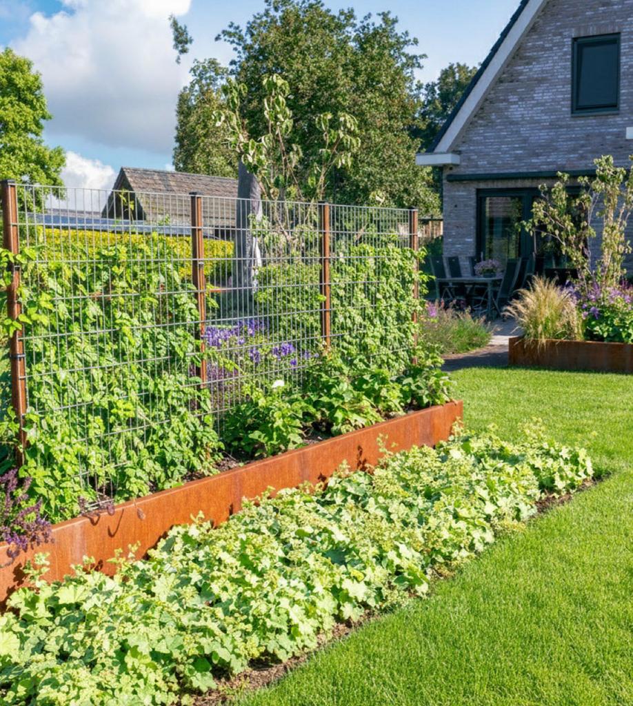 Draadnet voor verticaal groen in plantbak te laten groeien, Tuin en Terras, Ophalen, Nieuw