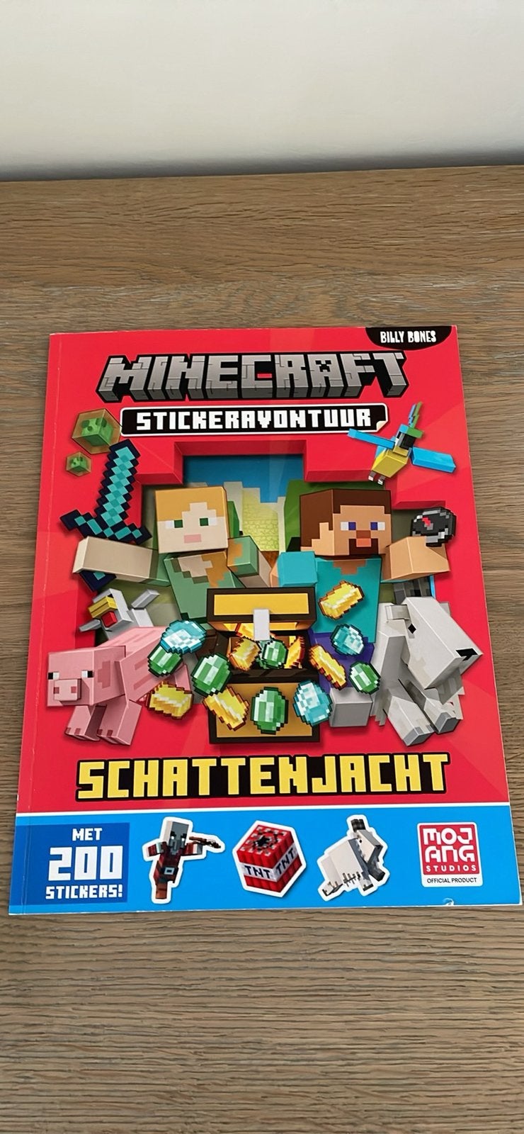 Stickerboek Minecraft nieuw, Ophalen, Nieuw