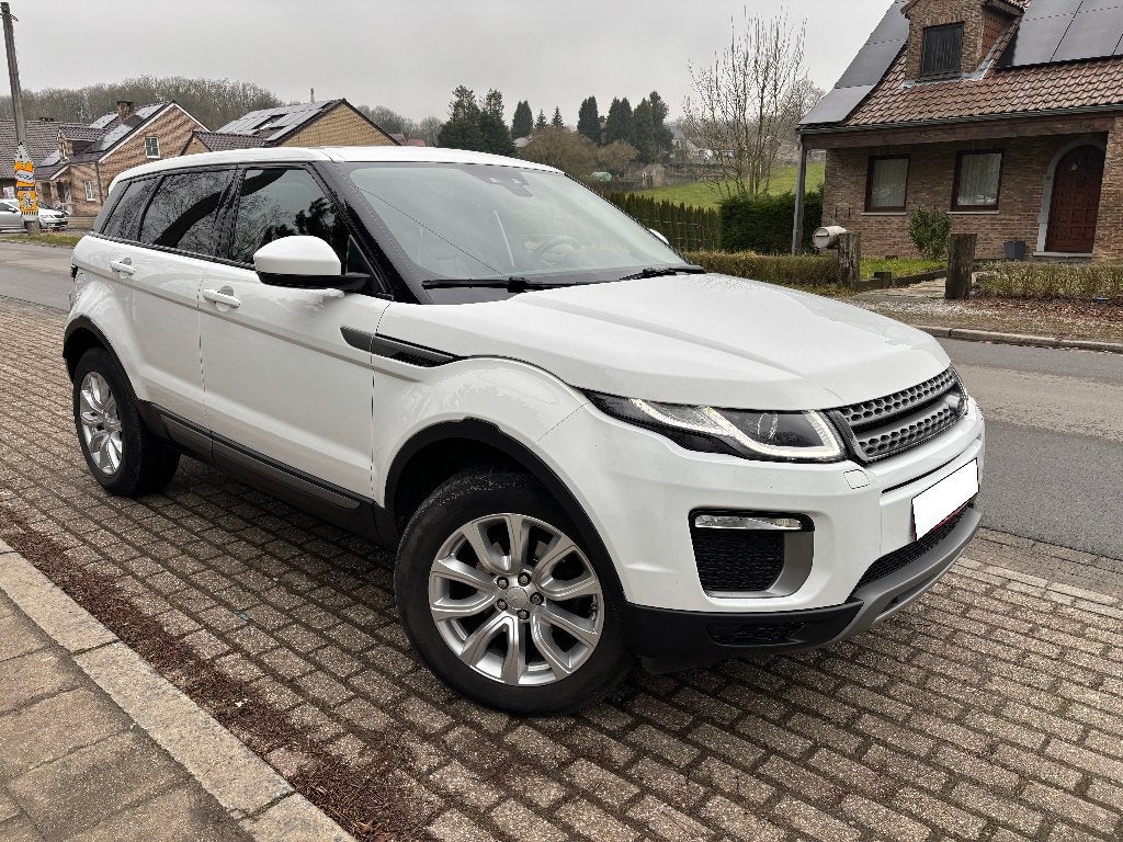 Range Rover evoque, Auto's, Land Rover, Euro 5, Zwart, Wit, Leder