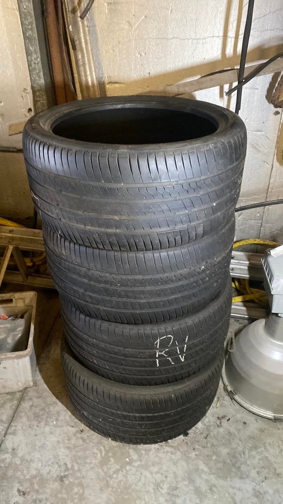 4 banden firestone 295 35 r21 107y, Ophalen, Gebruikt, 295 mm, 21 inch