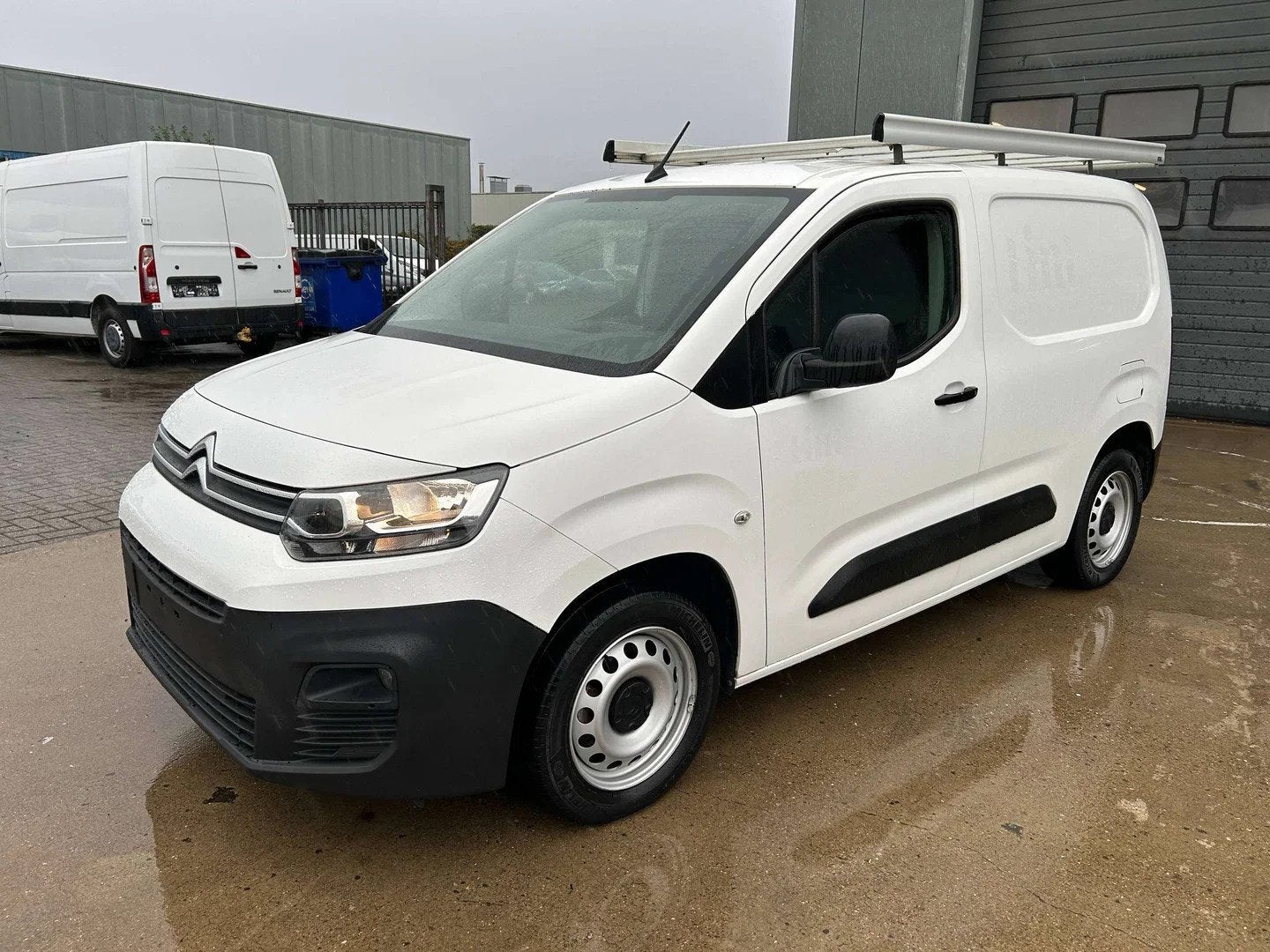 Citroën Berlingo 1.6 BlueHDi M Heavy Club S (bj 2019), Auto's, Gebruikt, Euro 6, 4 cilinders, Wit