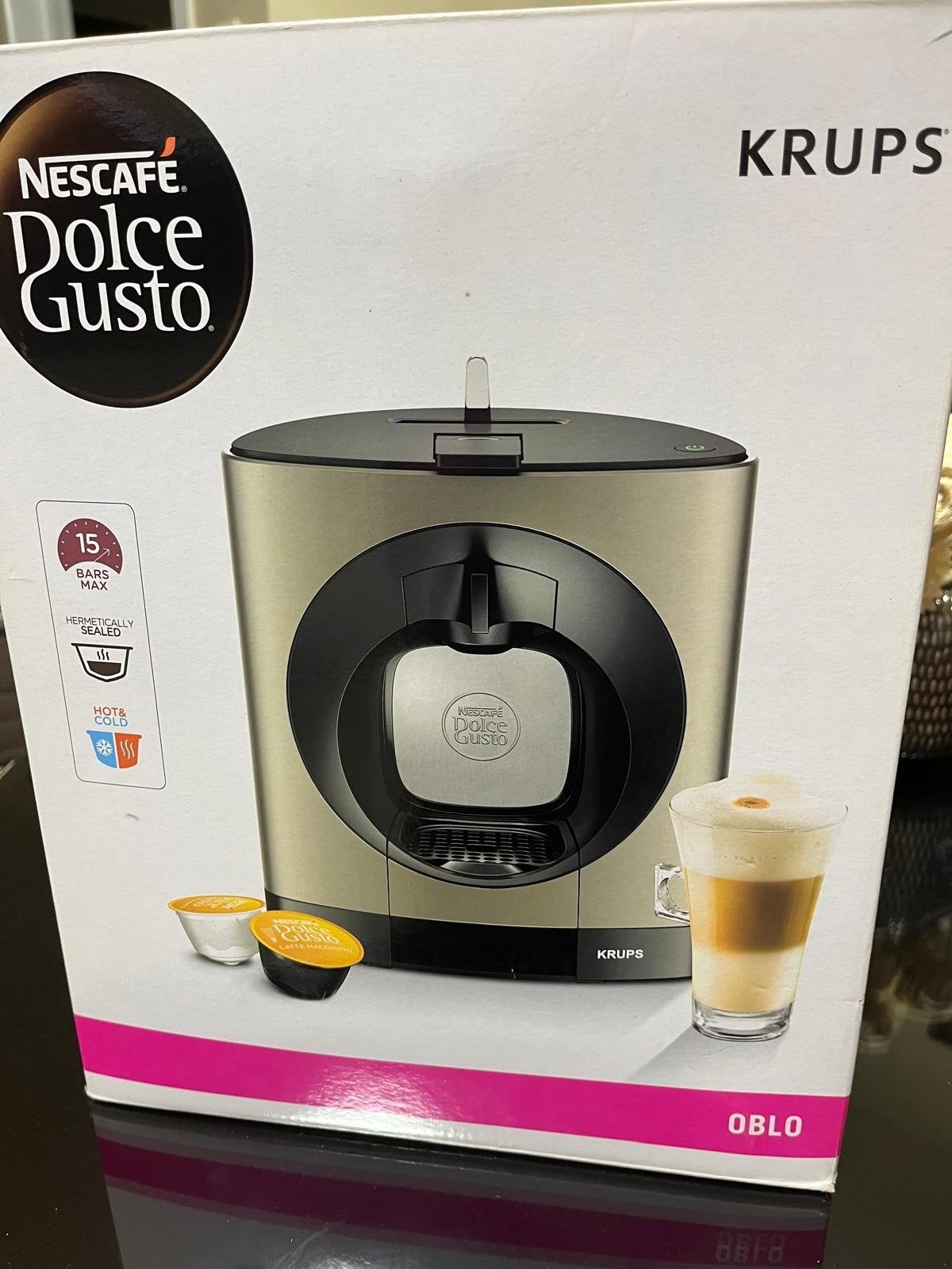 koffie apparaat Dolce Gusto, Electroménager, Machine à espresso, Réservoir d'eau amovible, Dosettes et capsules de café, Comme neuf