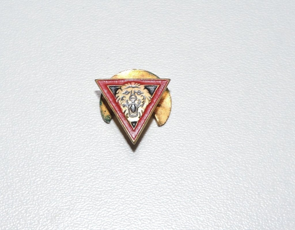 1944-1945 BRIGADE PIRON ancien insigne, Collections, Enlèvement ou Envoi, Autres