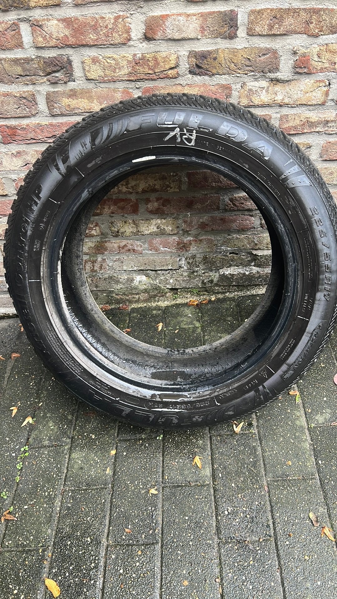2 Winterbanden 225/55 R17 FULDA, Ophalen, 17 inch, Winterbanden, Band(en)