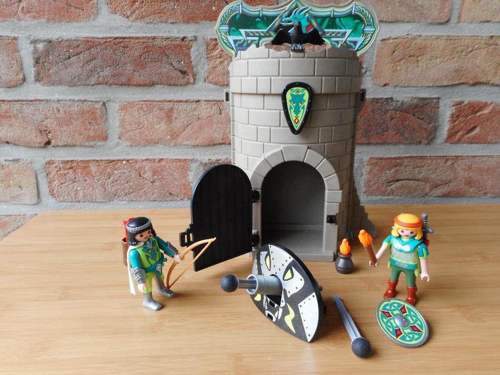 Playmobil 4775 - drakenriddertoren, Enlèvement ou Envoi, Comme neuf, Ensemble complet