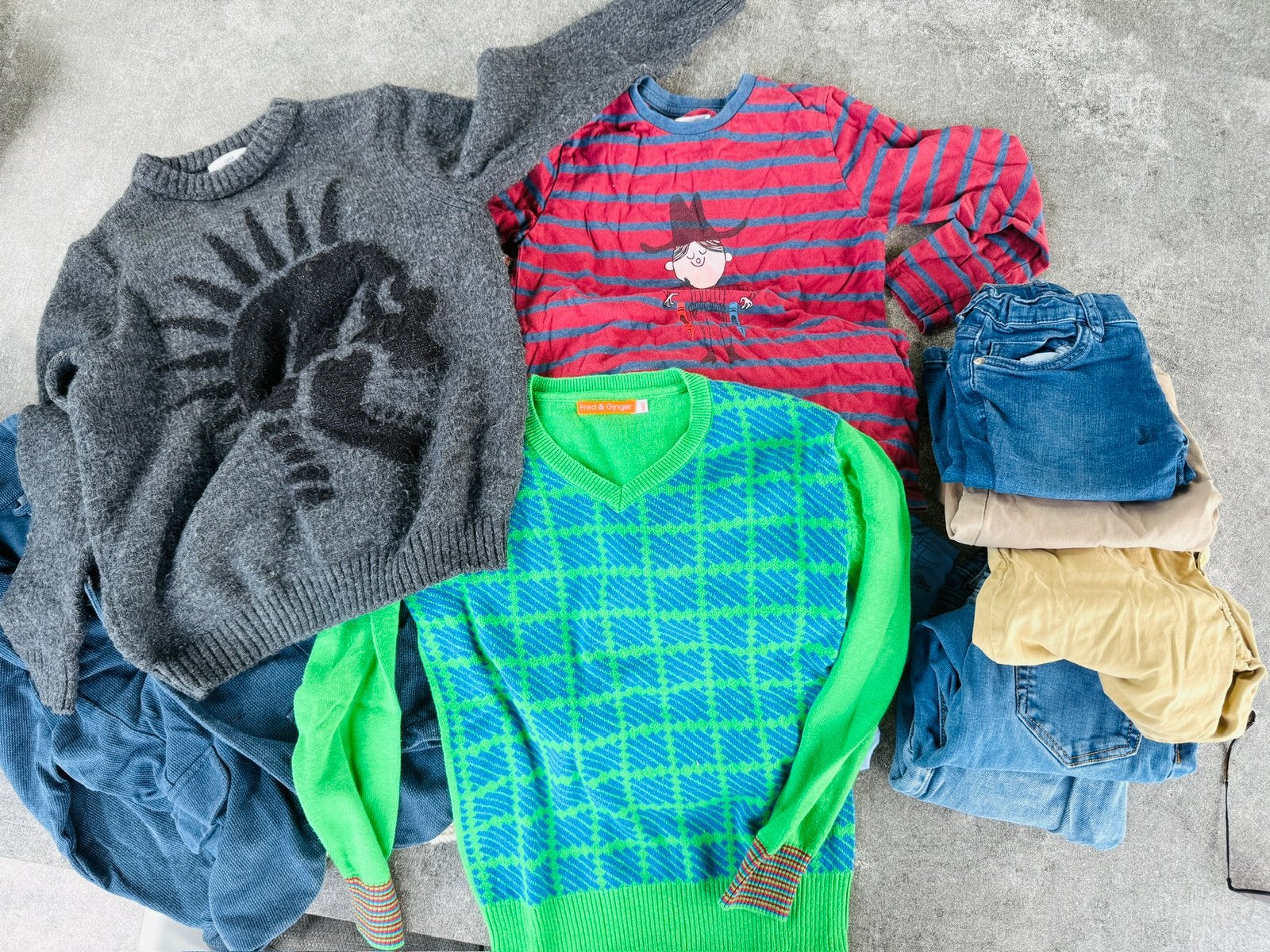 Grand lot de vêtements de marque pour garçons de 7 à 12 ans, Enlèvement, Comme neuf