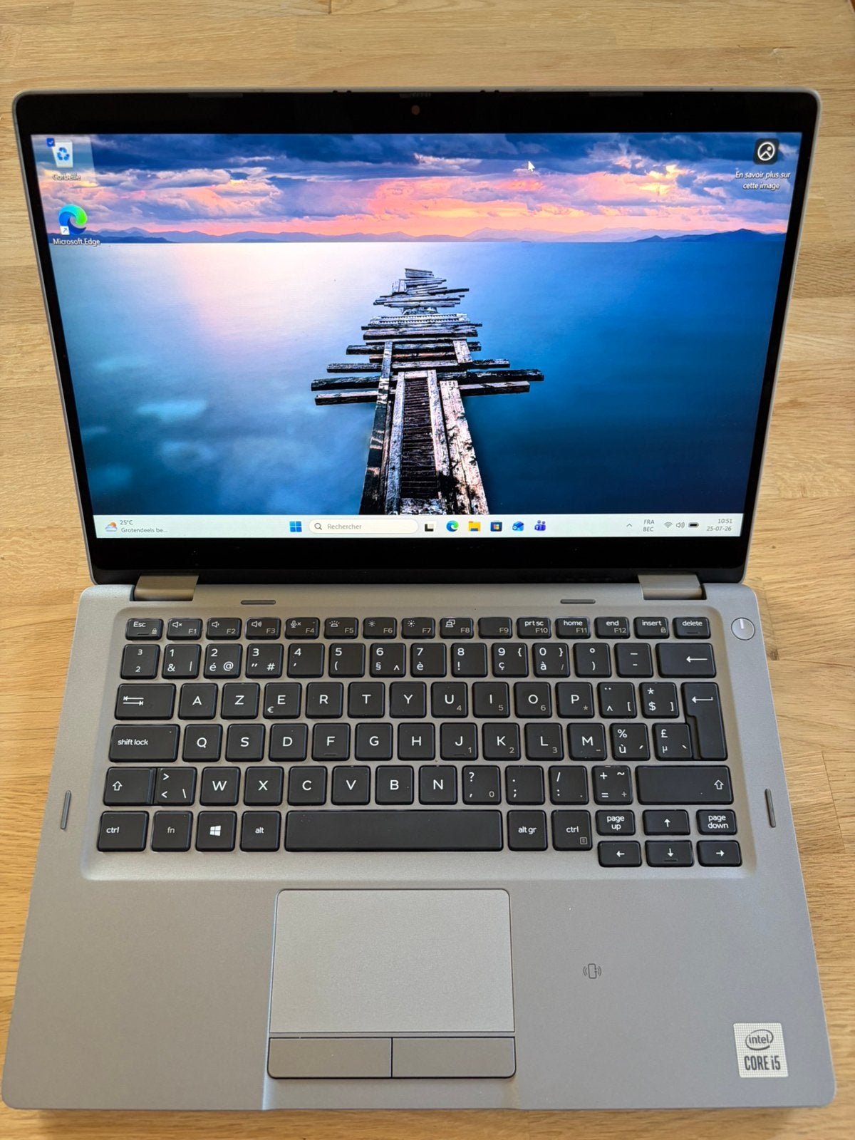 Dell 2-en-1 13,3" Tactile – i5 10ᵉ Gén. – 16 Go / 512 Go SSD, 13 pouces, Avec écran tactile, Enlèvement, Utilisé