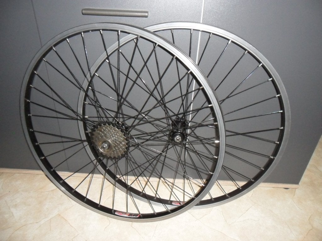Paire de roues 26 pouces matrix 7V v-brakes, Vélos & Vélomoteurs, Enlèvement, Roue