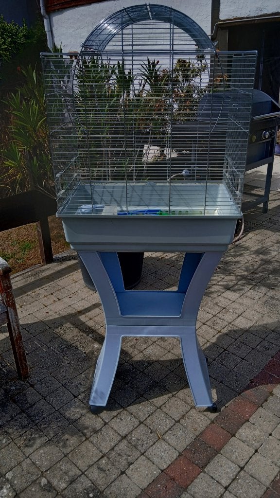 cage pour canari, Animaux & Accessoires, Enlèvement, Comme neuf, Métal, Cage à oiseaux