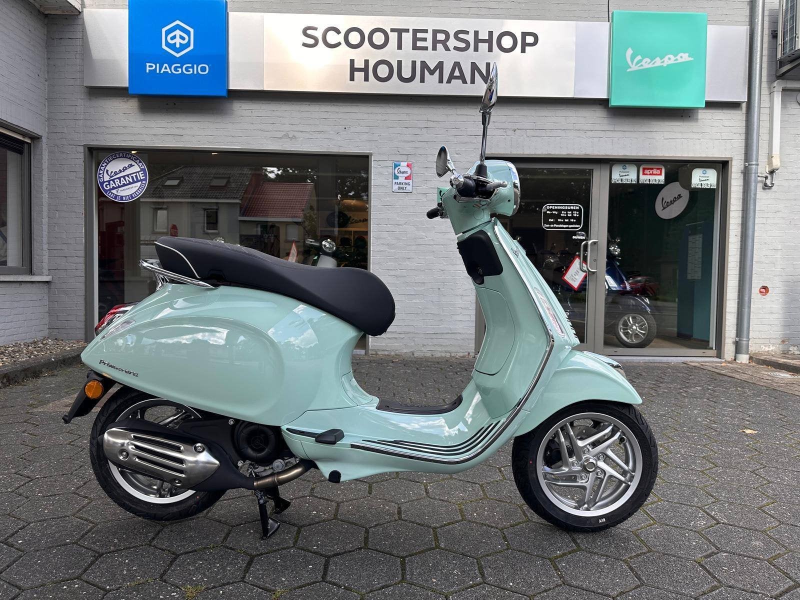 Vespa Primavera 50cc 45Km/h Verde Amabile (nr.26), Vélos & Vélomoteurs, Neuf, Essence, 50 cm³, Autres modèles