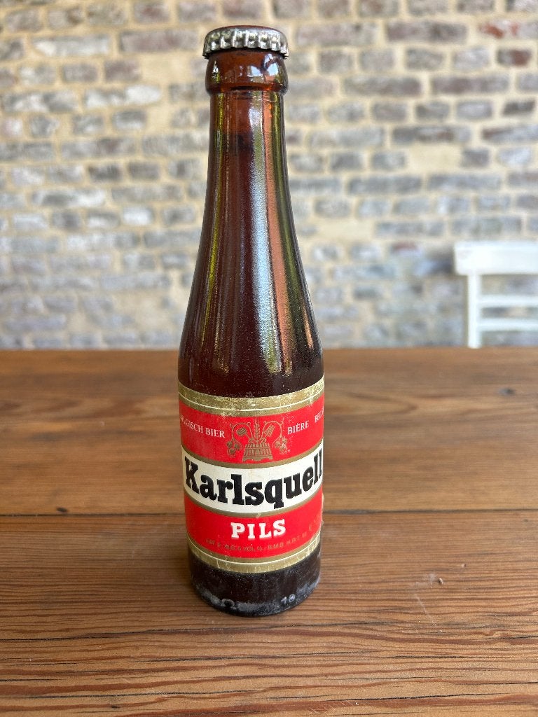 bier Karlsquell vervaldatum 1989 RUILEN !, Ophalen of Verzenden