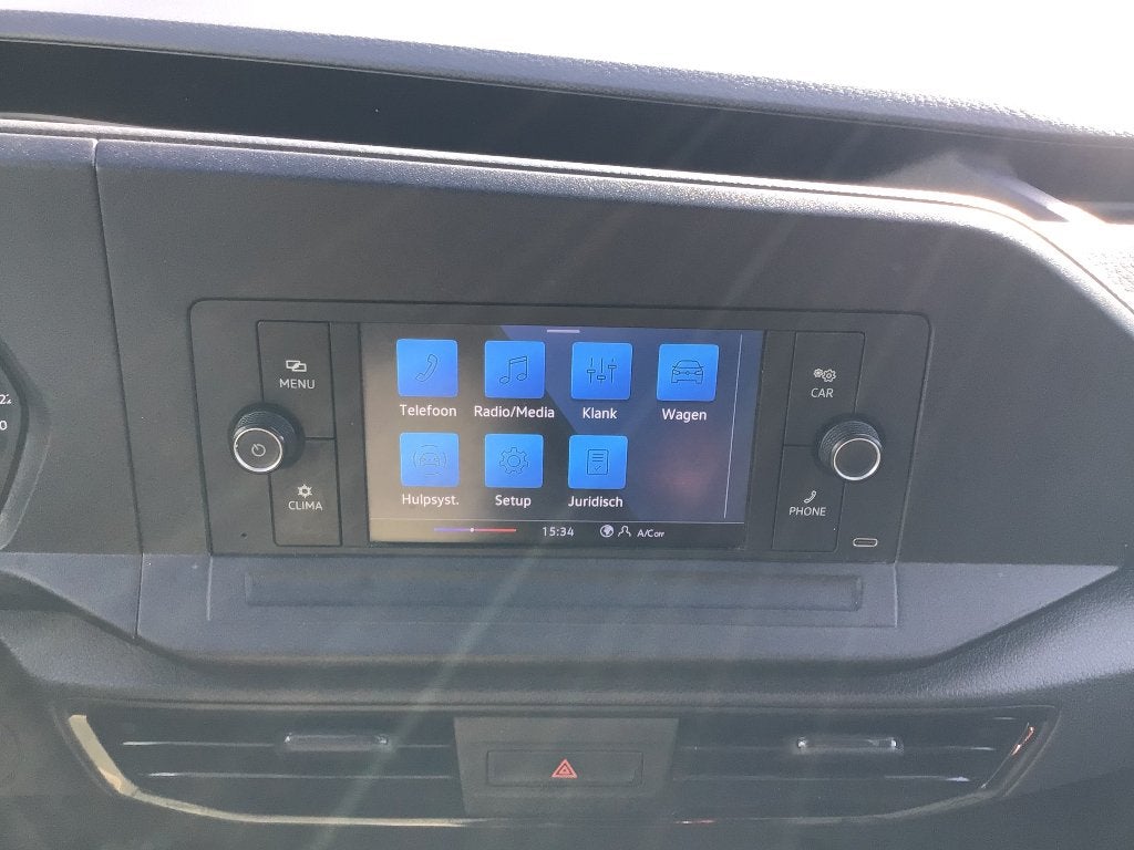 volkswagen caddy 20tdi 102pk 2021 12950e ex, Auto's, Voorwielaandrijving, Stof, Euro 6, 4 cilinders