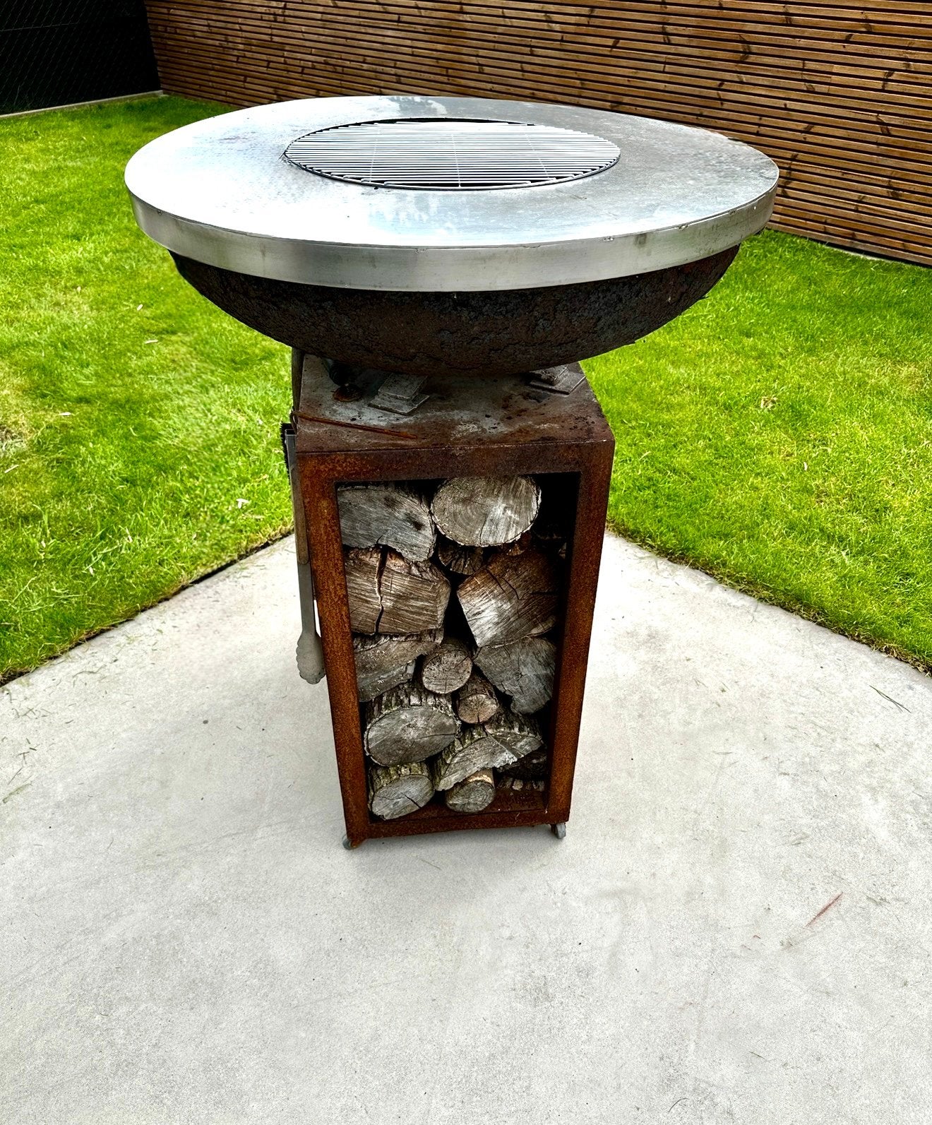 BBQ Plancha, Tuin en Terras, Ophalen, Zo goed als nieuw