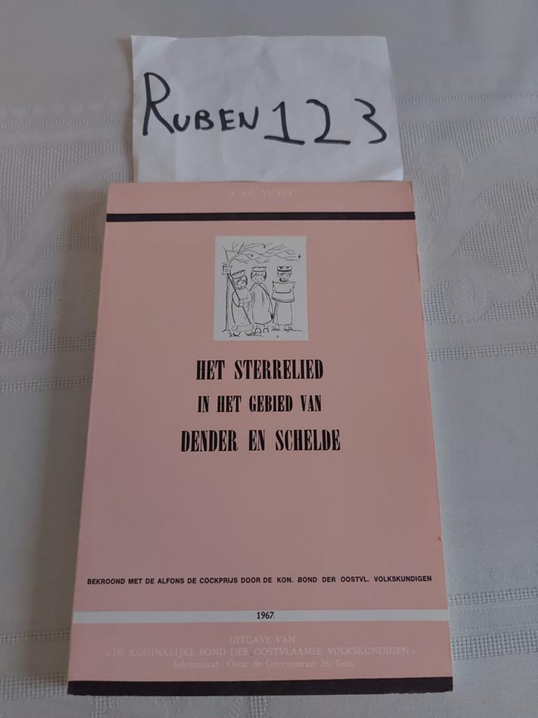 Het sterrelied in het gebied van Dender en Schelde, Boeken, Geschiedenis | Stad en Regio, Ophalen of Verzenden