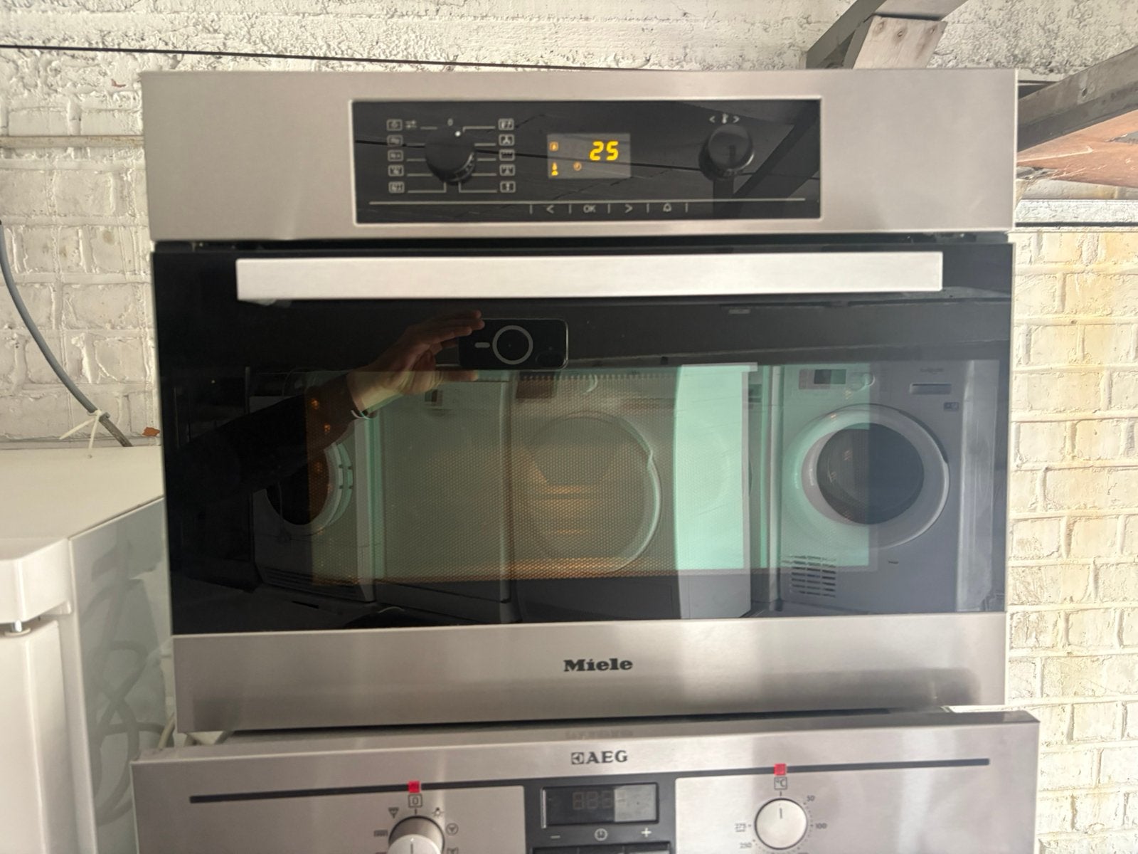 Four - micro-ondes combiné MIELE, Enlèvement ou Envoi, Comme neuf, Miele, Four