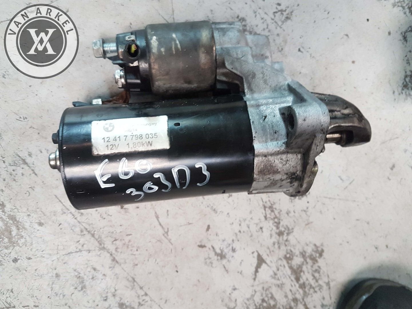 Bmw m57 startmotoren 21147798035, -, Utilisé, -, Enlèvement ou Envoi