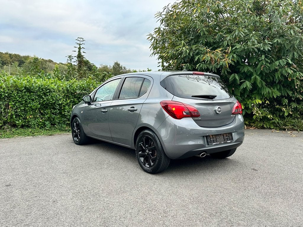 OPEL CORSA E 1.0 ECOFLEX BLACK EDITION (2015)  95.000KM, Autos, Argent ou Gris, Achat, Euro 6, Entreprise