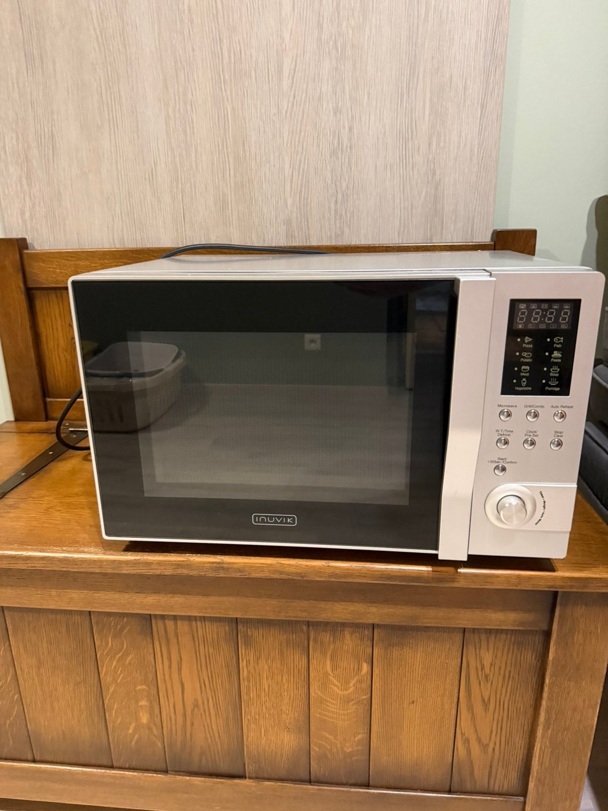 Inuvik microgolfoven met grill – 900W – zeer goede staat, Ophalen, Microgolfoven, Grill, Zo goed als nieuw