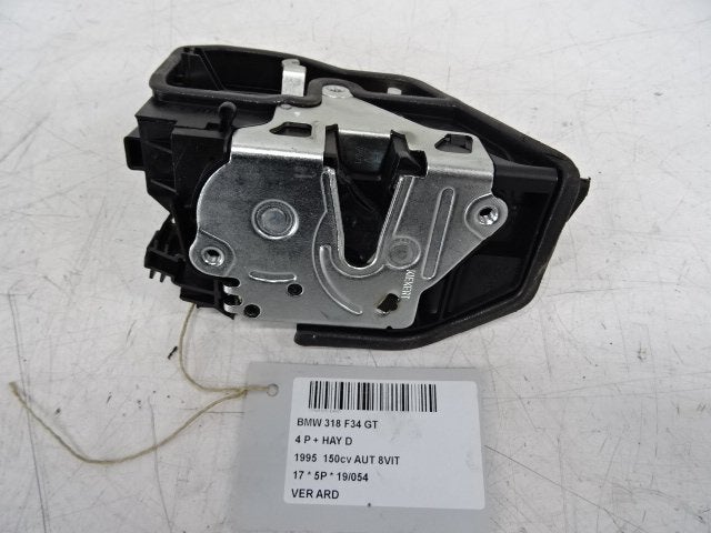 SERRURE DE PORTE ARRIÈRE DROITE 3 serie Gran Turismo (F34), Utilisé, Arrière, BMW