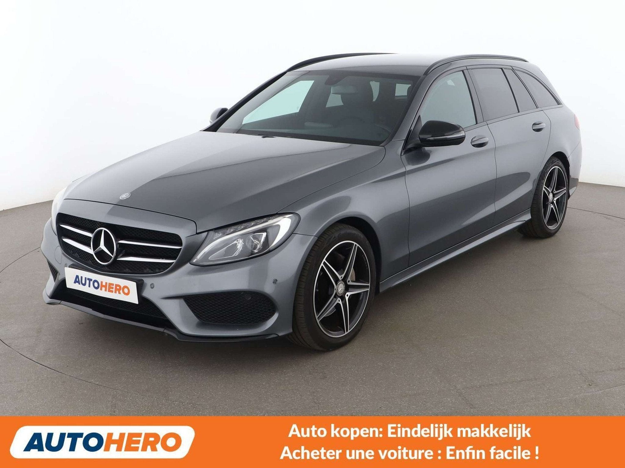 Mercedes-Benz C-Klasse 200 C 200 T AMG Line (bj 2016), Auto's, Automaat, Achterwielaandrijving, Gebruikt, Lichtsensor