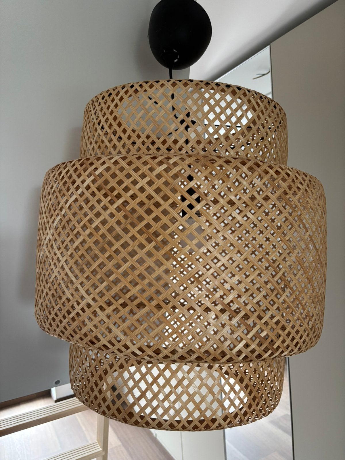 Suspension en bambou ikea, Enlèvement, Comme neuf