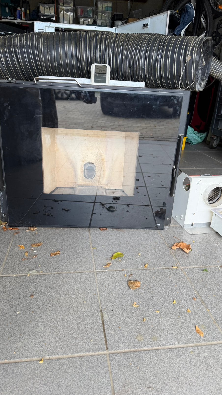 Insert (cassette) a pellets VIVO 80, Autres carburants, Encastré, Enlèvement, Utilisé