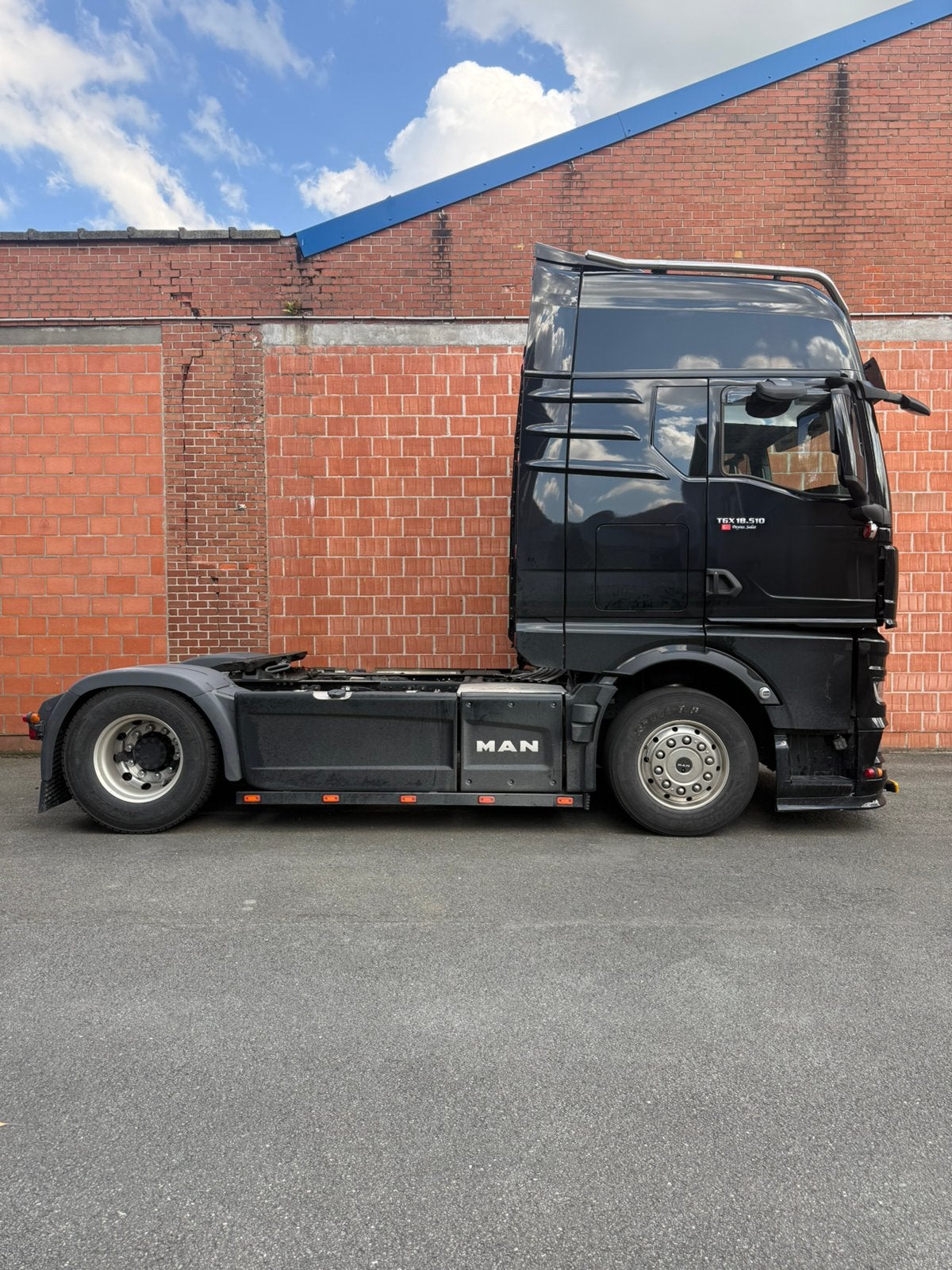MAN TGX 18.510, Auto's, Automaat, Euro 6, MAN, Zwart